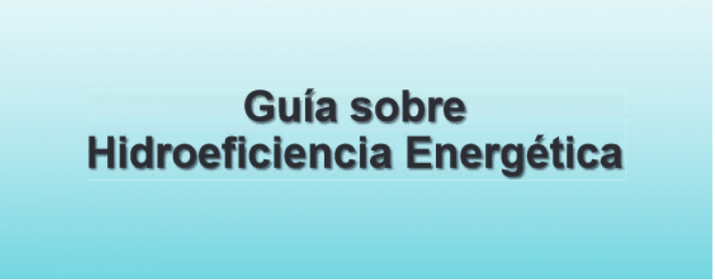 Guía sobre Hidroeficiencia Energética