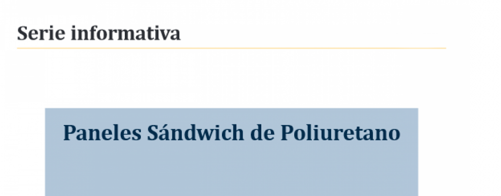 Guía Paneles Sándwich de Poliuretano