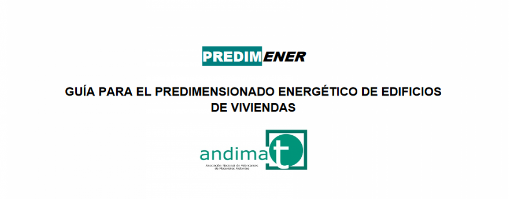 Guía para el predimensionado energético de edificios de viviendas