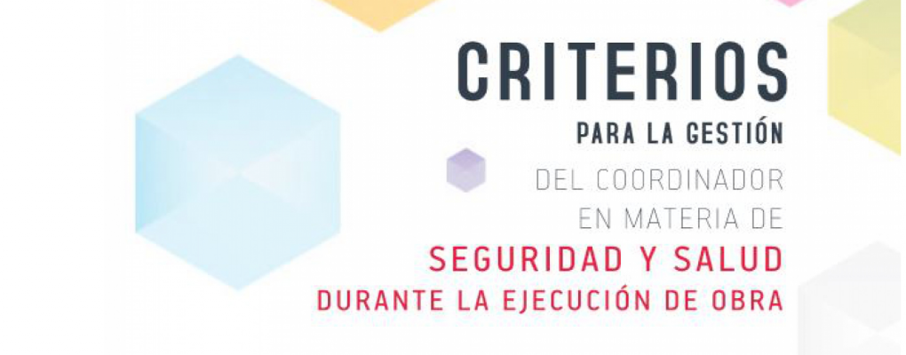 Criterios para la gestión del coordinador en materia de seguridad y salud durante la ejecución de la obra