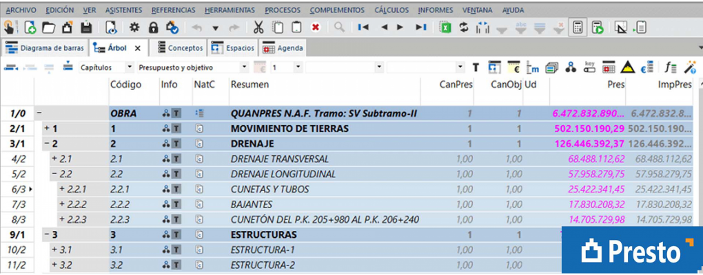 Curso: Presto. Mediciones, presupuestos, certificaciones y conexión BIM