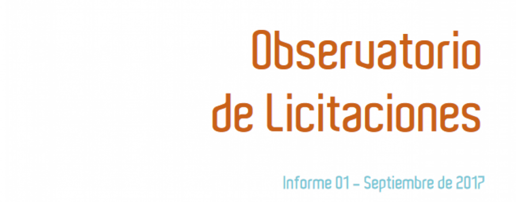 Primer informe del Observatorio es.BIM de Licitaciones