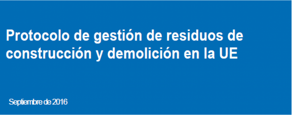 Protocolo de Gestión de Residuos de Construcción y Demolición