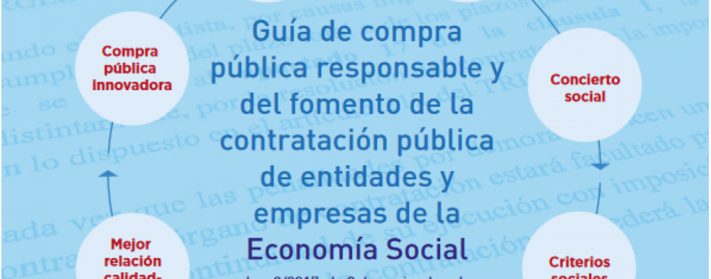 Guía de compra pública responsable y del fomento de la contratación pública de entidades y empresas de la Economía Social