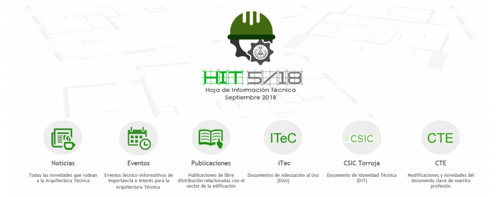 Hoja de Información Técnica HIT 5/18 – Septiembre. CGATE