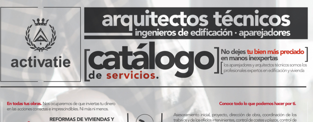 Activatie crea un catálogo de servicios de la Arquitectura Técnica