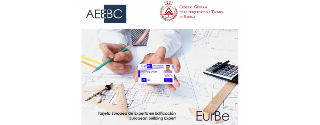 Consigue tu Tarjeta EurBE (acreditación de experto en edificación en Europa)