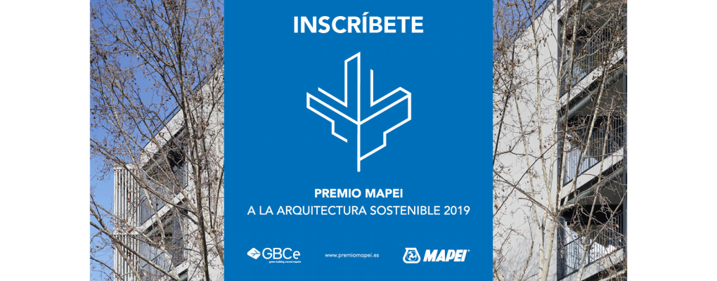 Mapei convoca el Premio a la Arquitectura Sostenible 2019