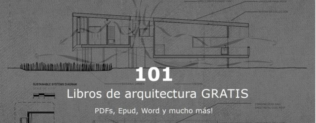 101 Libros de arquitectura gratis para descargar en español