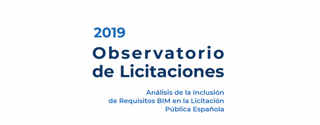 Octavo informe del Observatorio es.BIM de Licitaciones