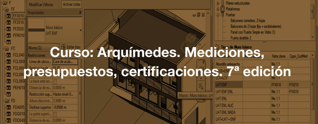 Curso Arquímedes. Mediciones, presupuestos, certificaciones. 7ª edición