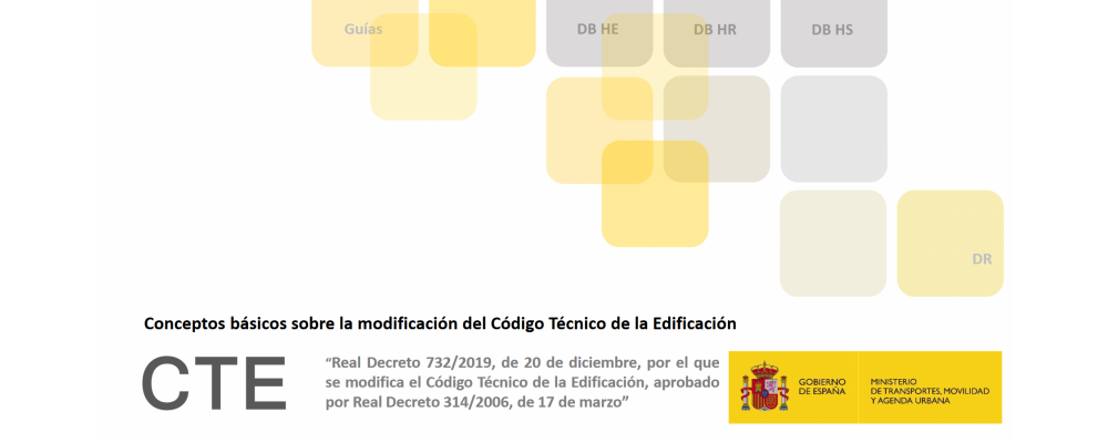 Conceptos básicos sobre la modificación del Código Técnico de la Edificación