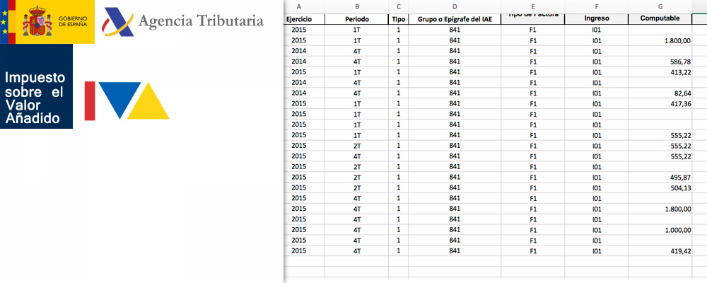 La AEAT publica ficheros de ayuda para cumplimentar los libros registro obligatorios