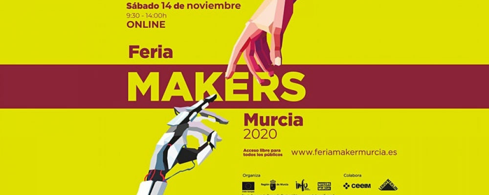 Feria Makers en Murcia sobre impresión 3D, drones y tecnología