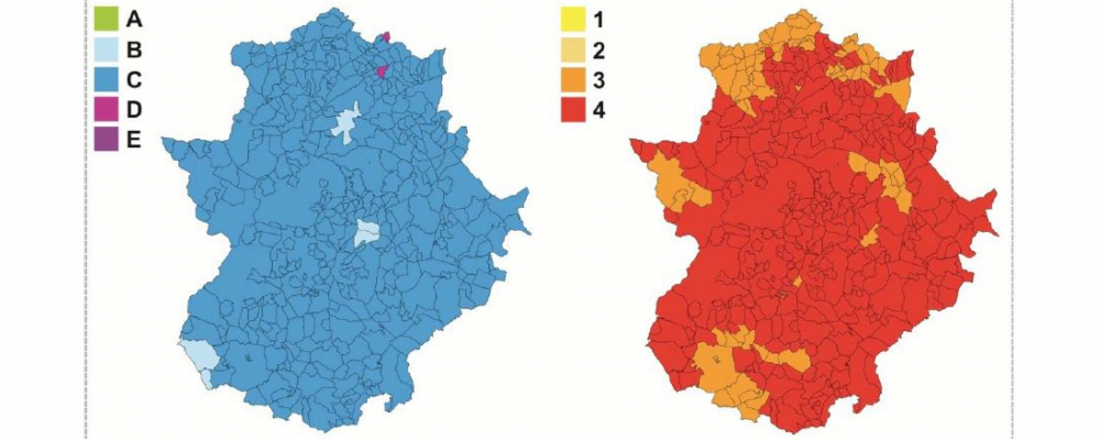 Zonificación climática de Extremadura por municipios. Inicio de la audiencia pública del documento.