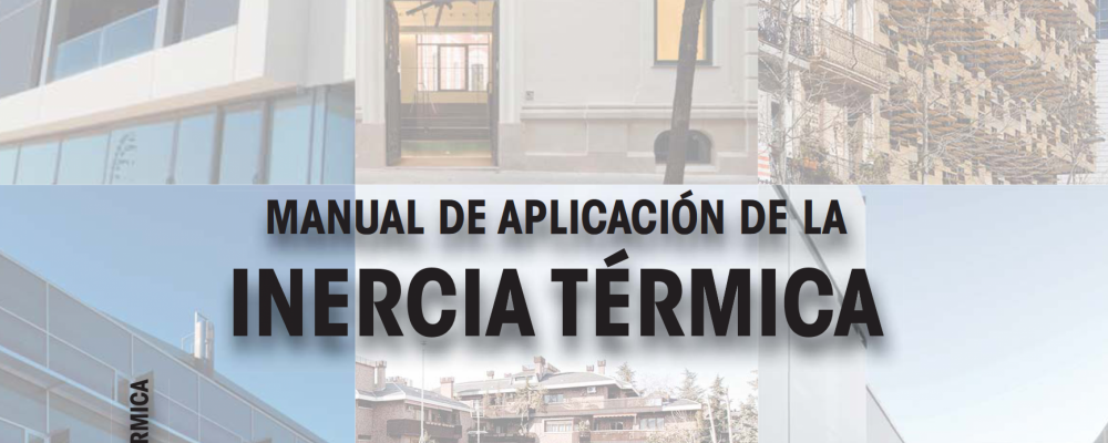 Manual de aplicación de la inercia térmica