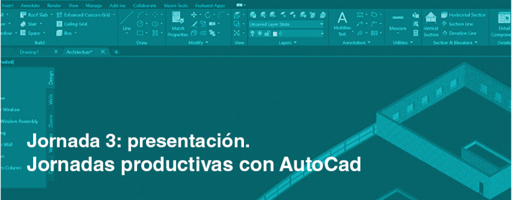 Jornadas productivas con AutoCad. Jornada 3: Presentación