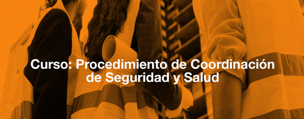 Curso Procedimiento de Coordinación de Seguridad y Salud