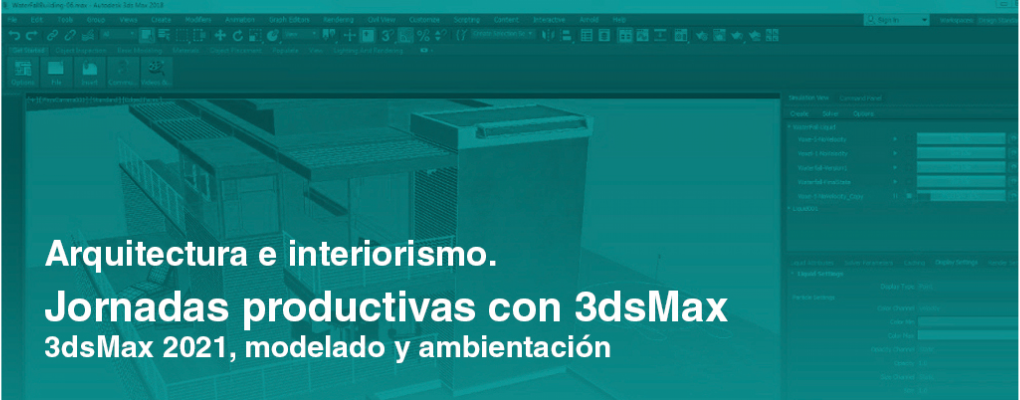 Jornada 1: Preparación. Jornadas productivas con 3dsMax.