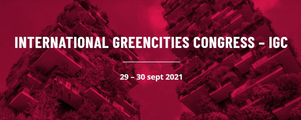 Abierto plazo de presentación de comunicaciones para el International Greencities Congress – IGC