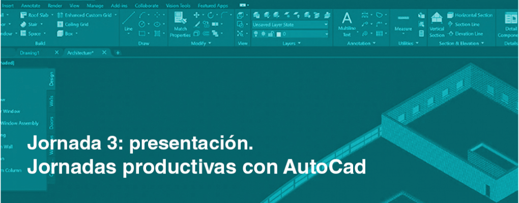 Jornadas productivas con AutoCad. Jornada 3: presentación. 2ª edición