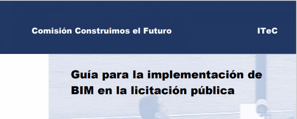 Guía para la implementación de BIM en la licitación pública