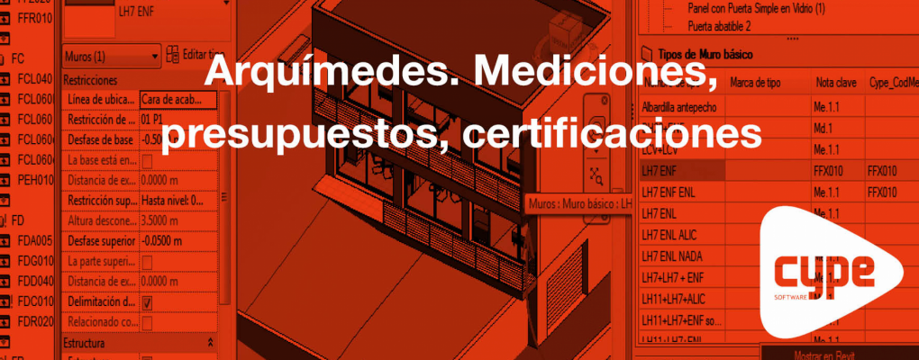 Curso Arquímedes. Mediciones, presupuestos, certificaciones.