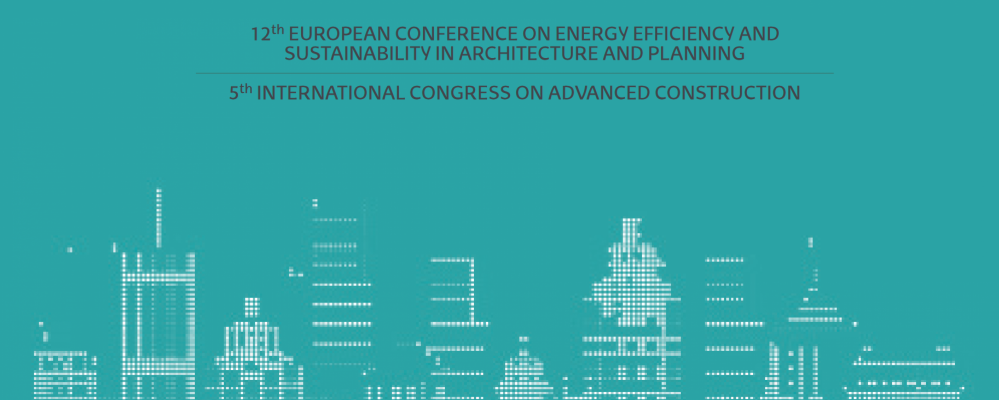 12º Congreso Europeo sobre Eficiencia Energética y Sostenibilidad en Arquitectura y Urbanismo – 5º Congreso Internacional de Construcción Avanzada