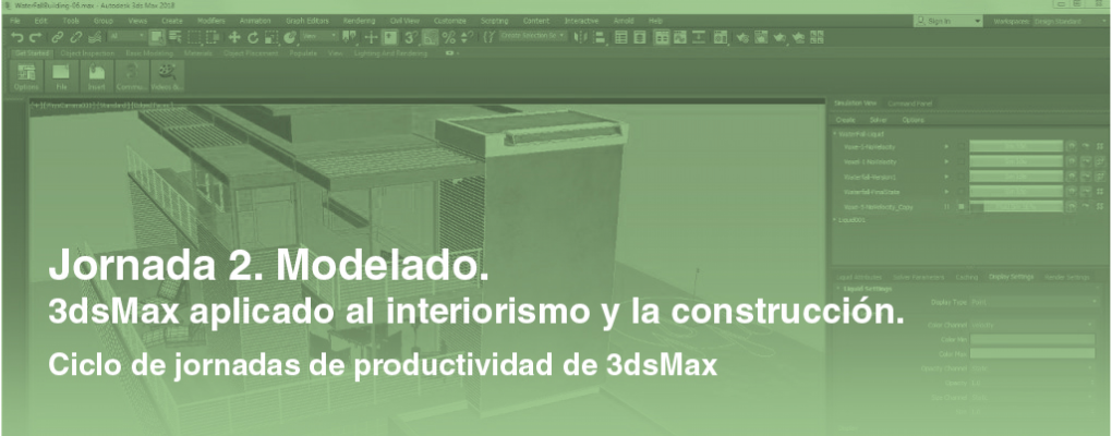 Ciclo de jornadas de productividad de 3dsMax. Jornada 2ª. Modelado