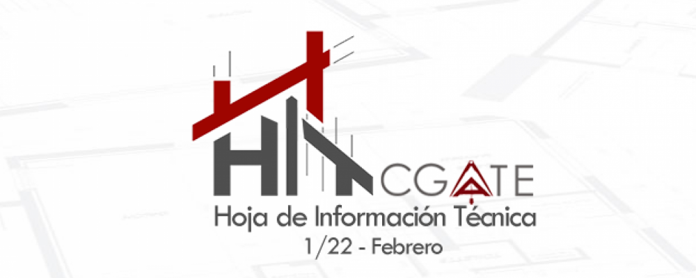 Hoja de Información Técnica HIT 1/22 - Febrero. CGATE
