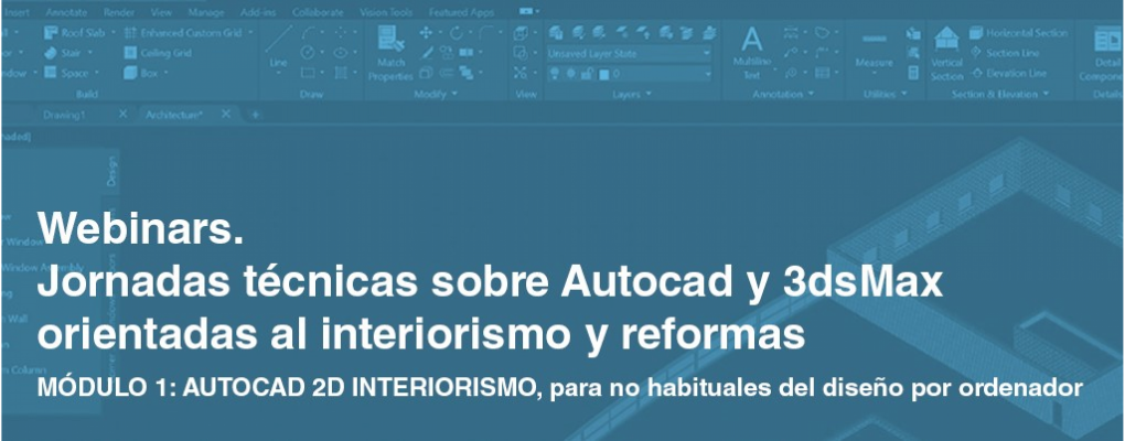 Jornadas. Módulo I: Autocad 2d interiorismo.