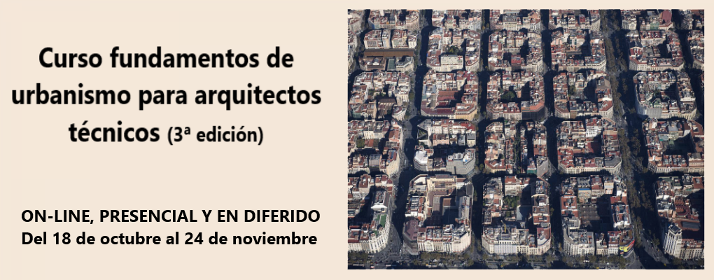 III Curso fundamentos de urbanismo para arquitectos técnicos