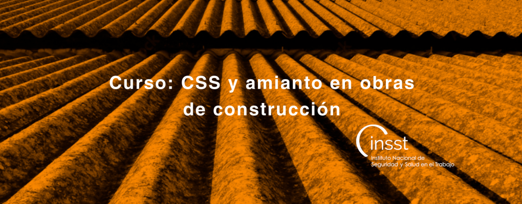 Curso: CSS y amianto en obras de construcción