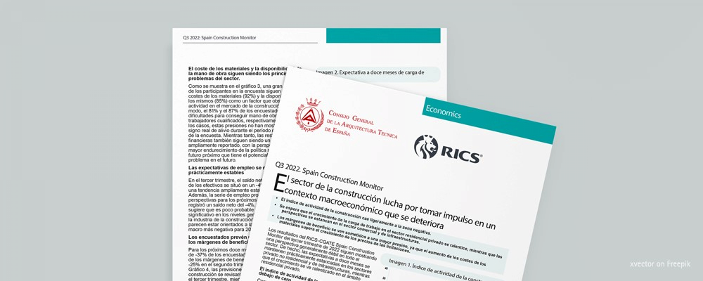 ¿Quieres acceder a los informes trimestrales del CGATE y RICS sobre el sector?
