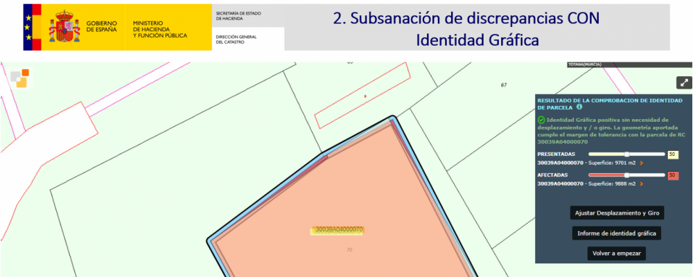 Disponible nueva herramienta en Sede electrónica de Catastro para coordinación con Registro Propiedad