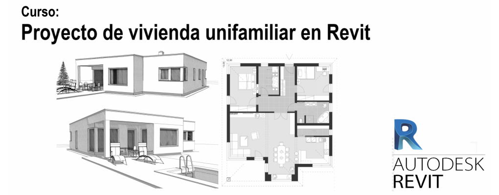 Proyecto de vivienda unifamiliar en Revit