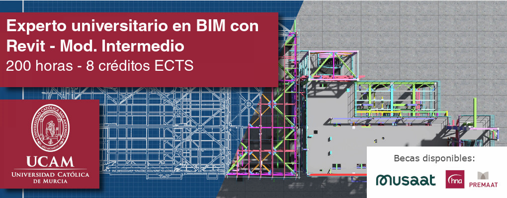 Título de experto universitario en BIM con Revit. Mod. Intermedio