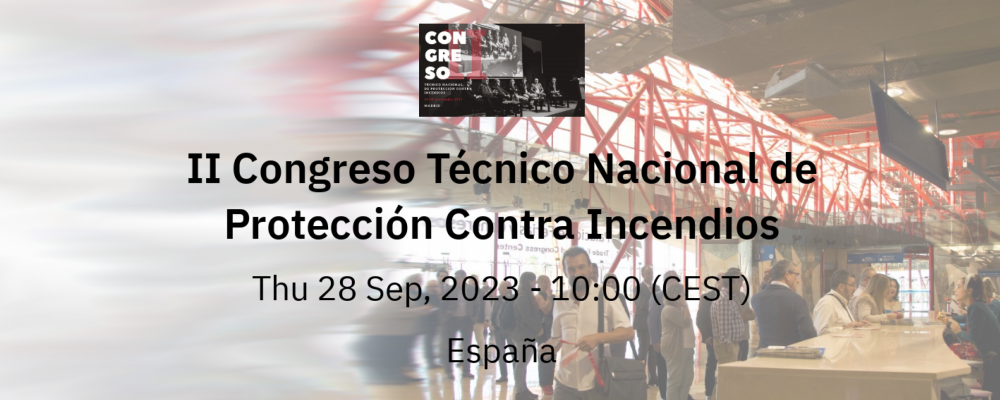 II Congreso Técnico Nacional de Protección Contra Incendios