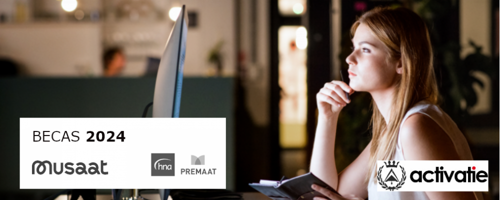 Disponibles las Becas MUSAAT y HNA PREMAAT 2024 en cursos de Activatie