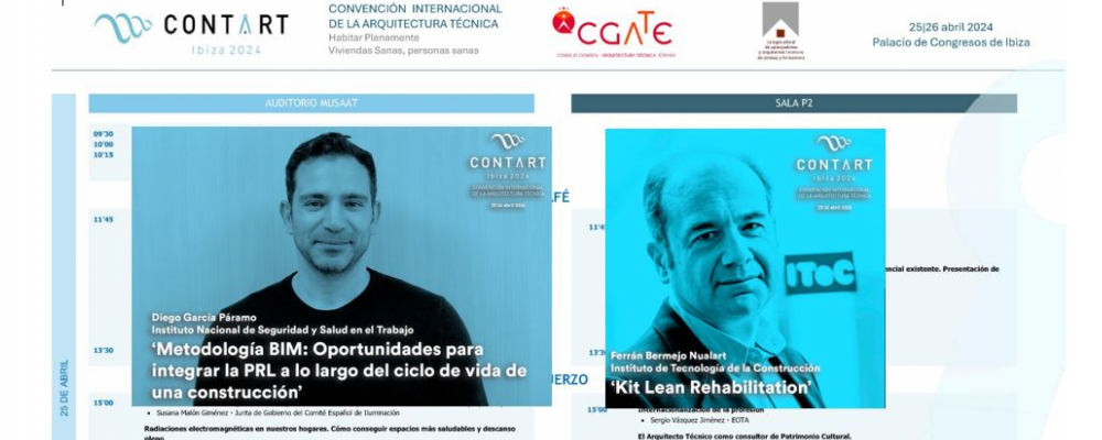 Disponible el Programa completo de Contart Ibiza, 25 y 26 de abril