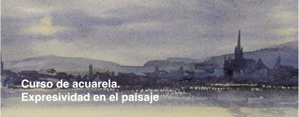 Curso de acuarela. Expresividad en el paisaje