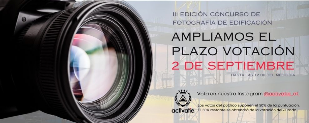 ¡Ampliado el plazo para votación de las fotos hasta el 2 de septiembre!