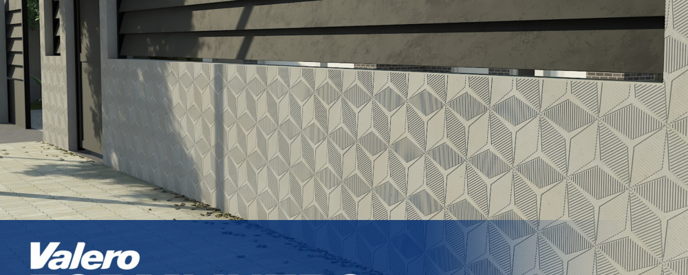 Simulador de Formliners para texturas en hormigón de Valero