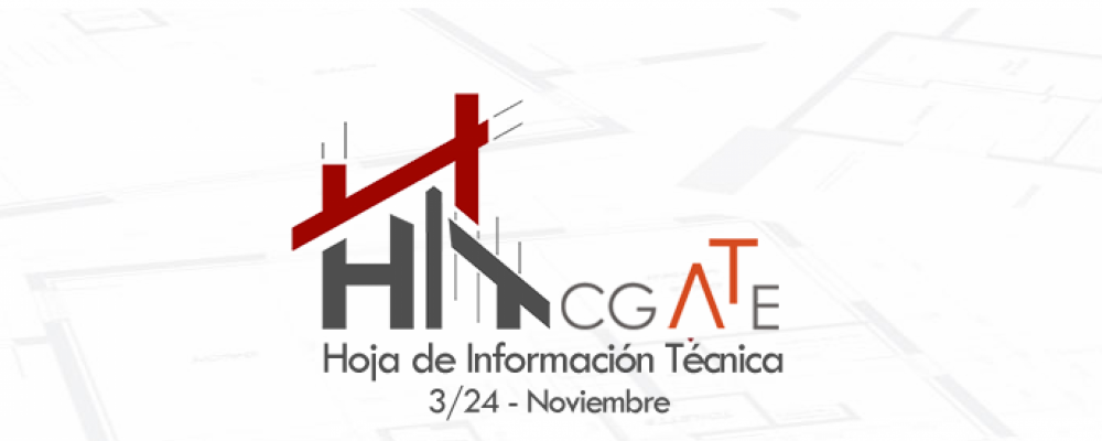 Hoja de Información Técnica HIT 3/2024 - Noviembre. CGATE 