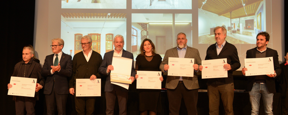 Conoce a los compañeros premiados de la X Edición Premios de Calidad en la Edificación de la Región de Murcia.