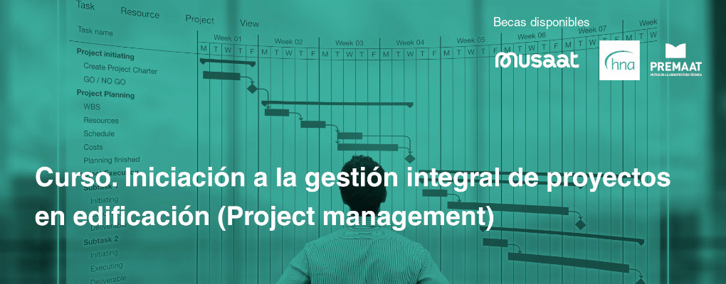 Curso. Iniciación a la gestión integral de proyectos en edificación (Project management)
