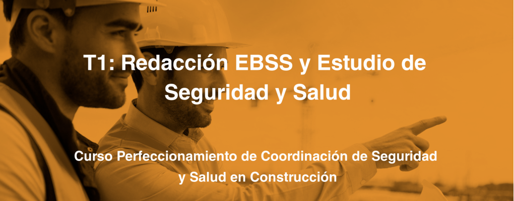 T1: Redacción EBSS y Estudio de Seguridad y Salud