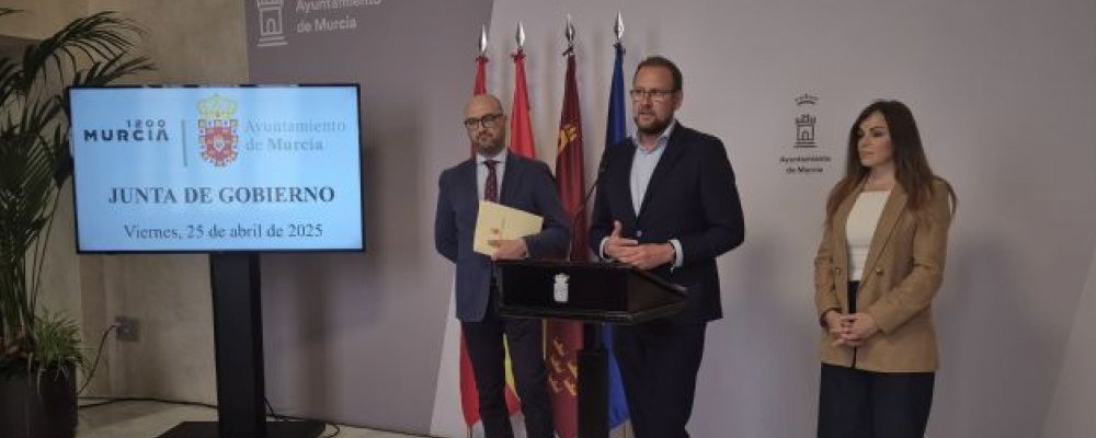 El Ayuntamiento de Murcia aprueba un convenio de cooperación para prestar ayuda y asistencia a municipios afectados por catástrofes