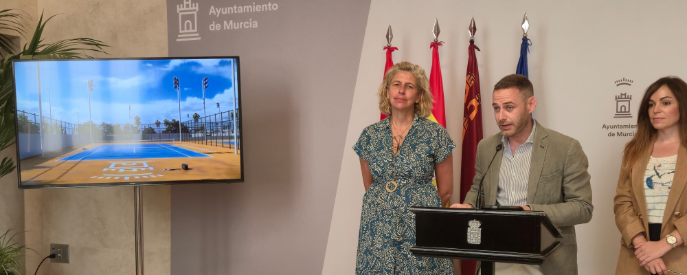 El Ayuntamiento de Murcia licita las obras para construir la Ciudad del Tenis Carlos Alcaraz en El Palmar