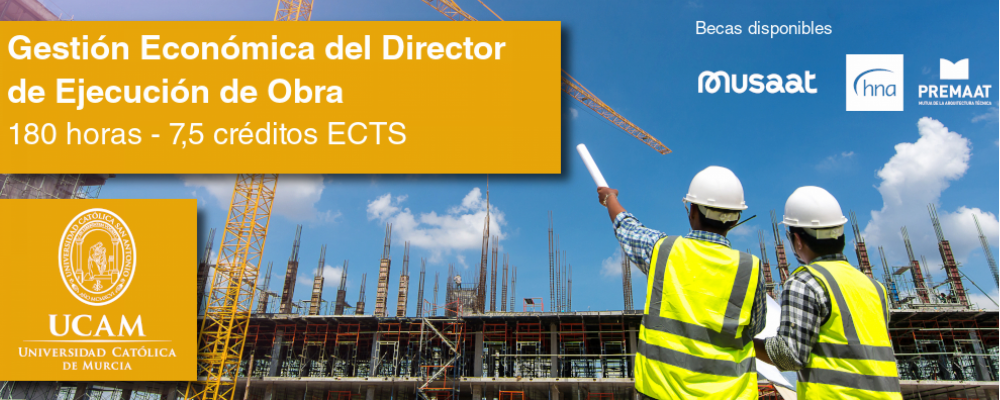 Curso Universitario de Especialización Gestión Económica del Director de Ejecución de Obra